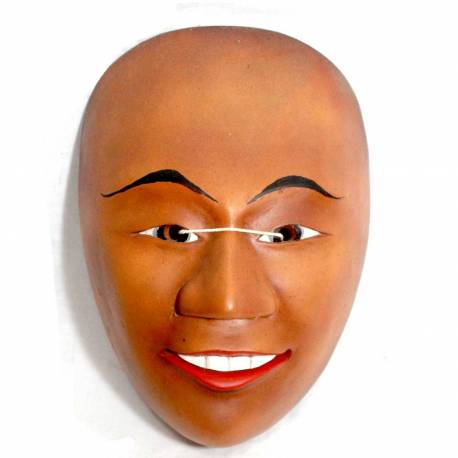 Topeng Mahoni Jepang ekspersi 2