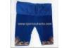 Celana Bludru Pendek Biru SGM