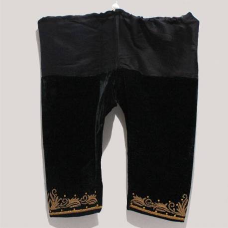 Celana Bludru Minyak Hitam SGM