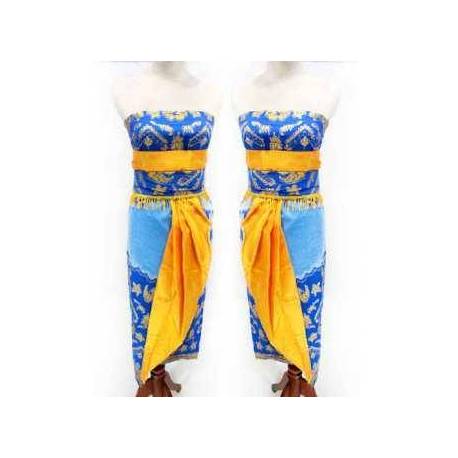 DKL 270 Kain Kampuh Patah Penuh Biru Jadi 1ps PJS