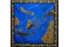 Taplak Peta indonesia Biru 1,05x1,05 SMR