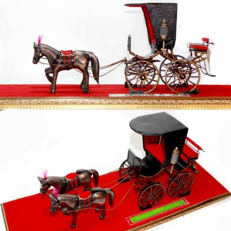 GCC 279 Miniatur Kereta Kraton Manik Retno+Kuda DVI