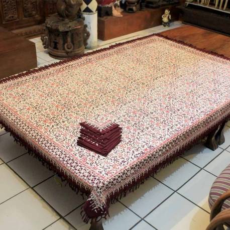 BLM 123 Taplak Meja Makan persegi 6 Serbet CC (2x1,5m) MHD (1)