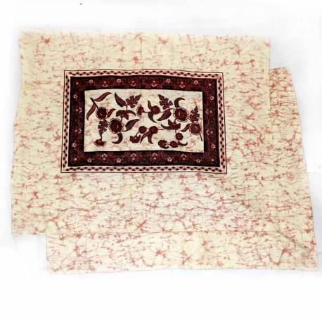 BLT 013 Sarung Bantal persegi warna Merah tua 42x50 cm SMR