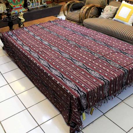 Bed Cover Tenun antik Katun 180 cm TFQ