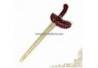 CAN 041 Keris Gayaman Yogya Batik Slorok kerawang emas perak