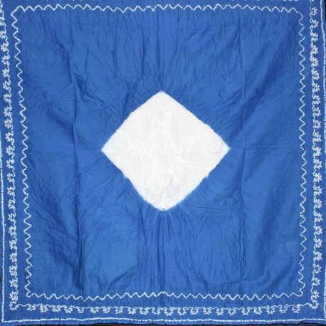 DHJ 050 Udheng Rimong Biru Jumputan SRL