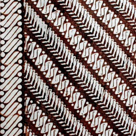 Wiyar Yogya Cap Petilan parang centung seling modang Tumpal parang, 235 cm x 115 cm BTN