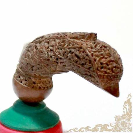 CPR 196 Ukiran Kayu Sawo Madura Jawa demang (14c)