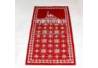 Sajadah Batik Cap merah maron kawung prabu BTN