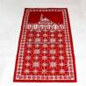 Sajadah Batik Cap merah maron kawung prabu BTN