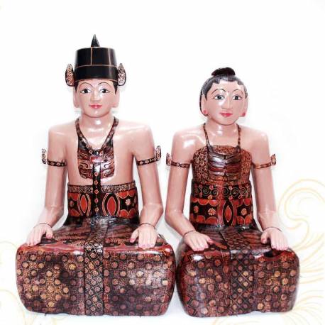 LBP 029 Loro Blonyo Basahan batik 90 cm JMR