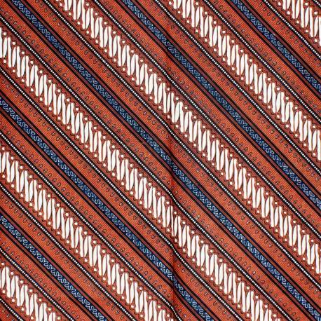 BBP 351 Batik Kombinasi Jogja Motif Parang Klithik seling ususan TNH