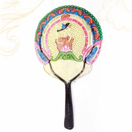 Kipas Bulat Wayang