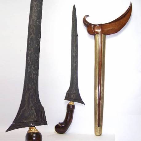 Keris Brojoguno Kulit Semongko Cirebon (B2)