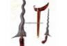 CKK 387 Keris sengkelat luk 13 pamor beras wutah Mataram (E1)