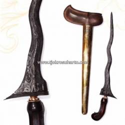 Keris Pulanggeni luk 5 beras wutah mataram C1
