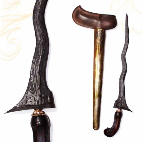 Keris Pulanggeni luk 5 beras wutah mataram C1