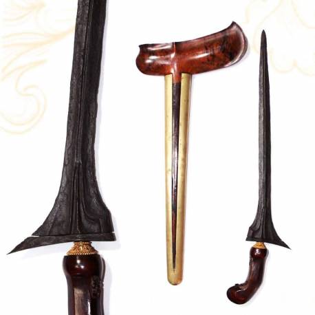 CKK 480 Keris Jalak Cucup madu Kulit semongko mataram (C1)