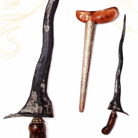 Keris Pulanggeni Luk 5 Pulo tirto Pajang  (D1)