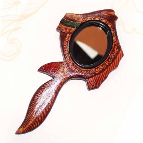 Cermin batik C0011 ikan tangkai mikro ZNL
