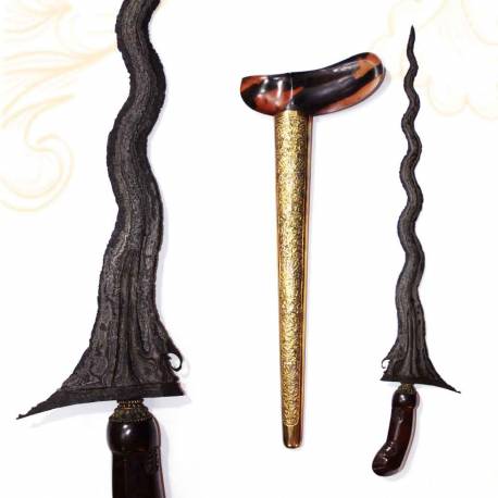 Keris Parung sari luk 13 Adeg Mataram B2
