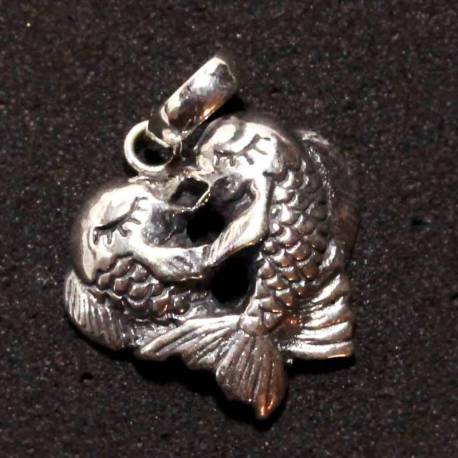 Liontin Perak 925 Batu Ikan (11) SRE