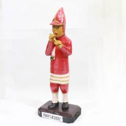 LCP 432 Patung Kayu Prajurit Wirobrojo JKM