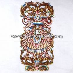 CTP 343 Tempat Keris Dinding lung jatayu kembar 34x65 cm WYM CTP 333