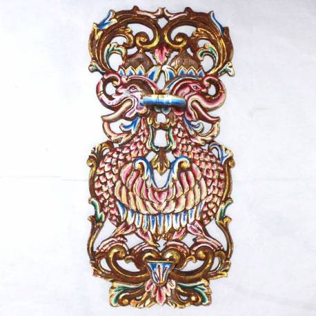 CTP 343 Tempat Keris Dinding lung jatayu kembar 34x65 cm WYM CTP 333