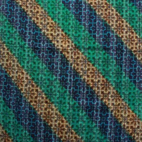 BHT 191 Bahan Tenun Ikat Batik Gradasi serat kayu D 210x100 cm NSK