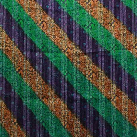 Bahan Tenun Ikat Batik Gradasi serat kayu E 210x100 cm NSK