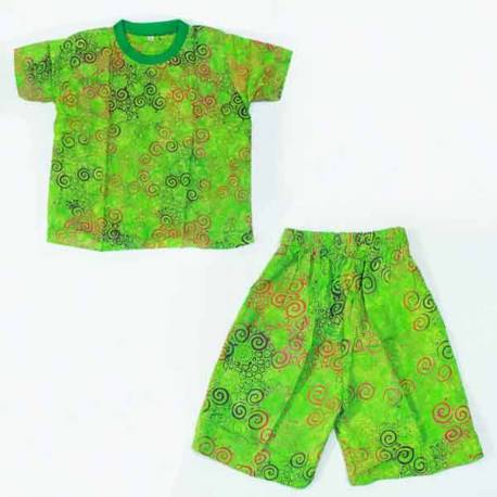 Kaos anak santung Batik warna M (1) ANS