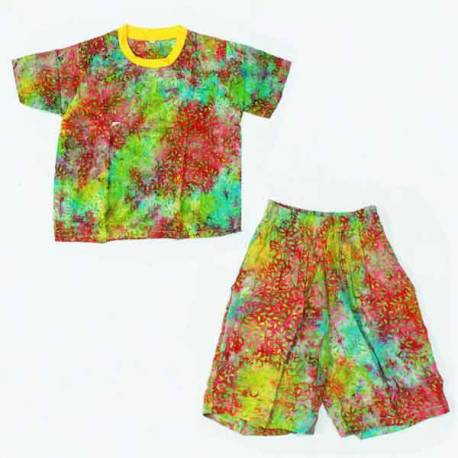 Kaos anak santung Batik warna L (1) ANS
