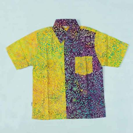 Kemaeja anak katun batik warna 4-6 th (8) ANS