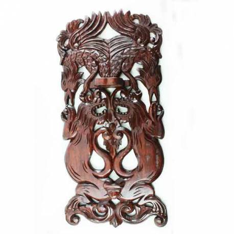 CTP 353 Tempat Keris Dinding lung singa burung 32x65 cm WYM