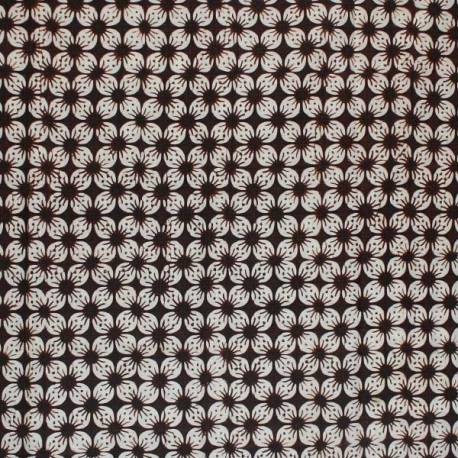BCP 366 Batik Yogya Cap  Petilan Kawung prabu Putih BTN