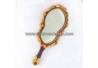 LBA 109 Cermin Tangkai Sungging oval lung daun 23x51 cm LBA 098 WYM