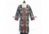 BPR 104 Blus Dress Batik cap sogan kombinasi polos BTN