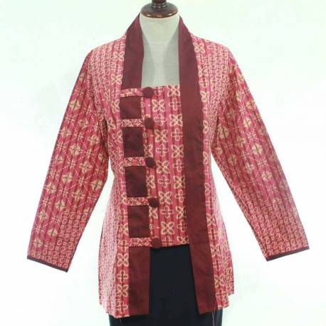BPR 393 Blus Lurik batik model kuthu baru HGG