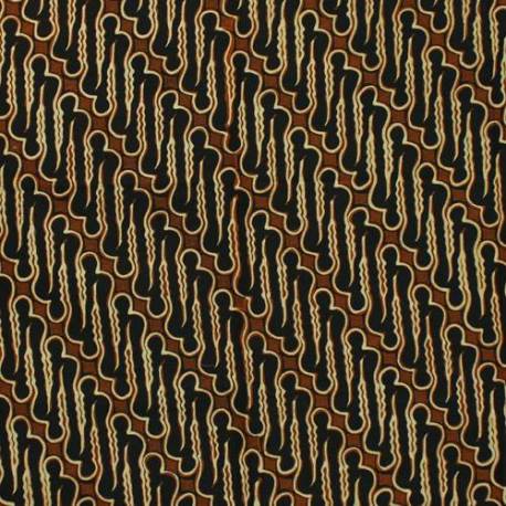 BBP 377 Batik Kombinasi Jogja Motif Genes Parang curigo alit cemeng SSD