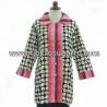 BPR 705 Blus Batik Cap sogan lurik Model B BCP 341 Kawung Benggol BTN