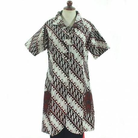 BPR 725 Blus Batik cap sogan model B BCP 188 L