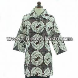 BPR 737 Blus Batik cap sogan model C BCP 148 L