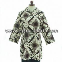 BPR 746 Blus Batik cap sogan model C BCP 028 XL