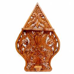 CTP 013 Tempat Keris Dinding Doubel Gunungan nogo WYM (8)