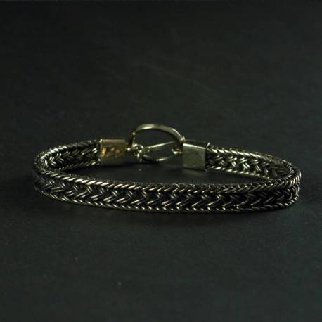 Gelang Alpaka kepang kolong (11) SRE