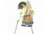 JPS 244 Wayang 20 cm Batik Dewo ruci