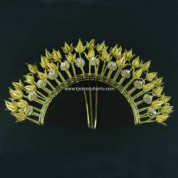 Bando tulip pir trap emas batu TRS