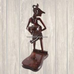 Standar Keris L berdiri petruk 15X18X43 cm WYM